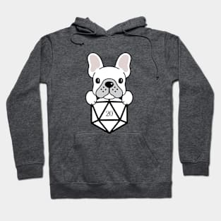 Frenchie D20 Dice for French Bulldog Owners Hoodie